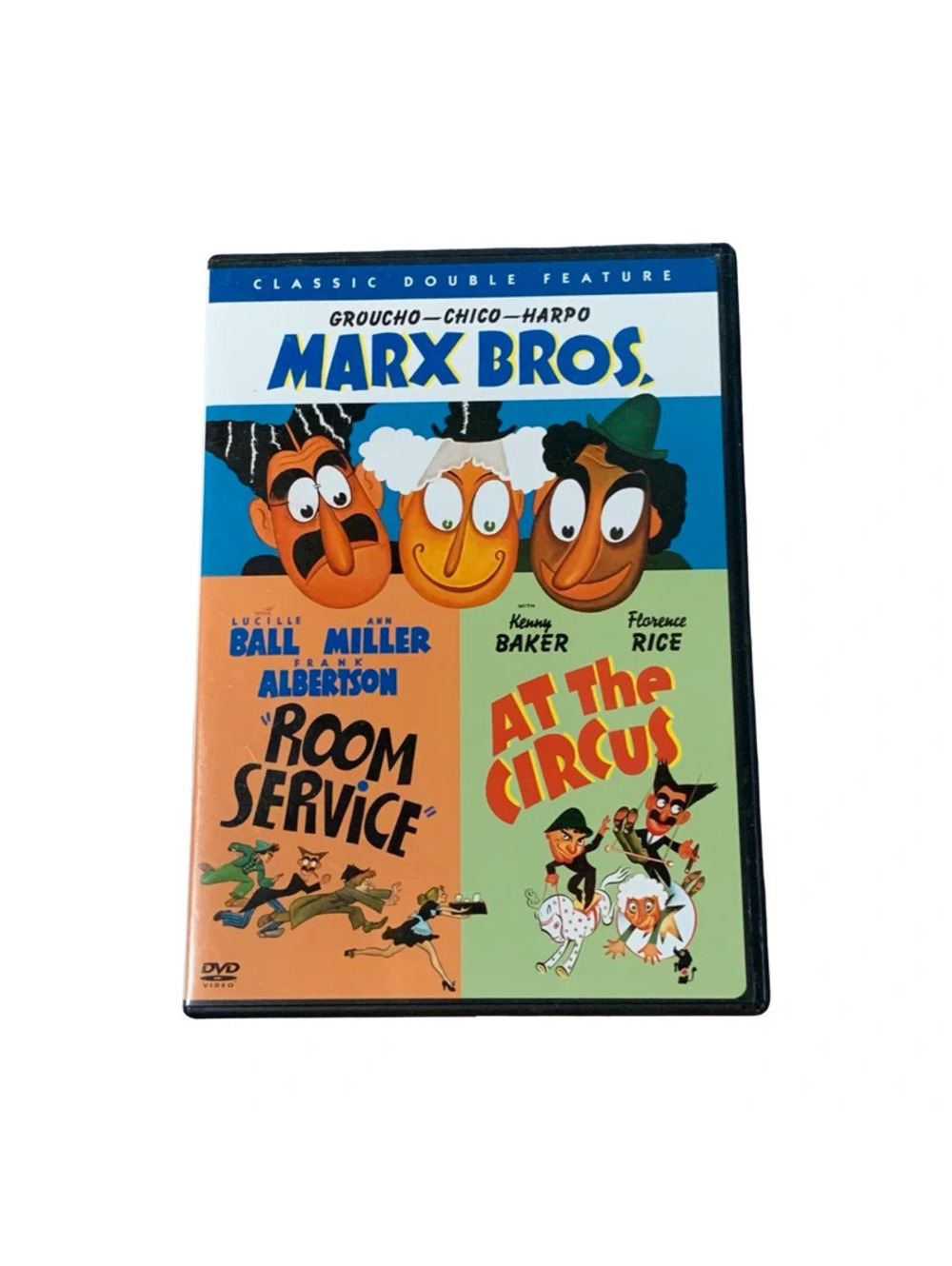 Marx Brothers Classic Double Feature DVD Room Service & At the Circus